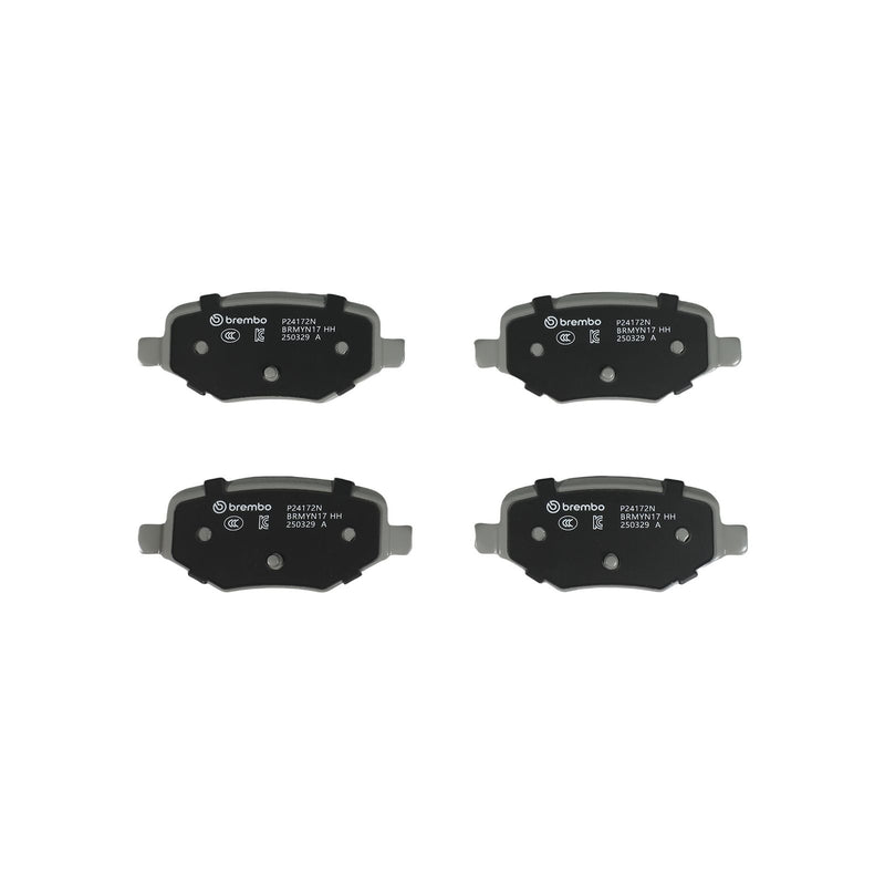 BREMBO Ceramic Rear Disc Brake Pad Set - P24172N