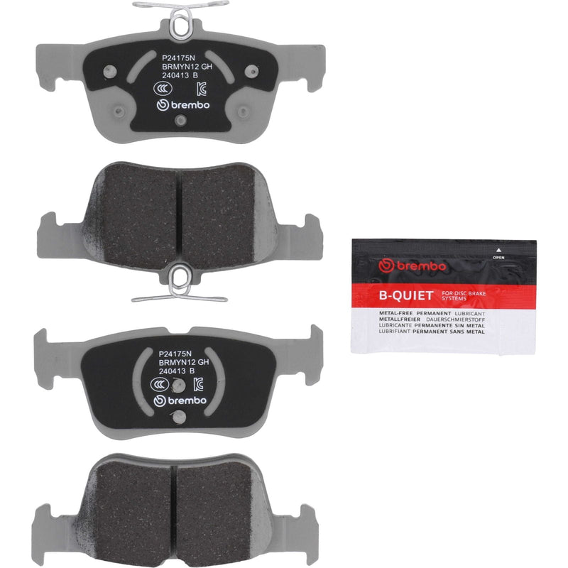 BREMBO Ceramic Rear Disc Brake Pad Set - P24175N