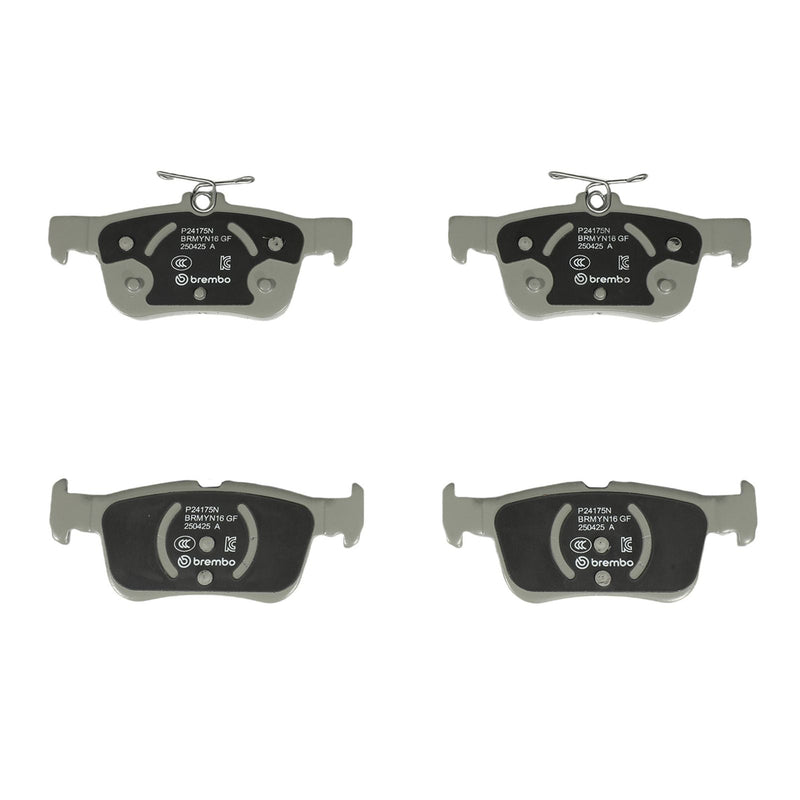 BREMBO Ceramic Rear Disc Brake Pad Set - P24175N