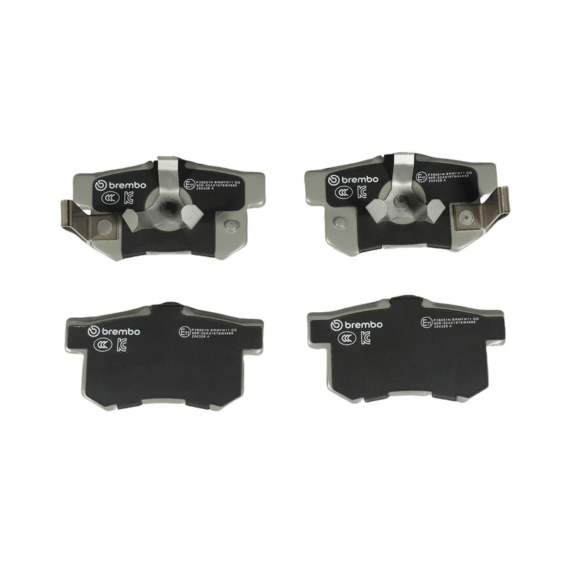 BREMBO Ceramic Rear Disc Brake Pad Set - P28051N