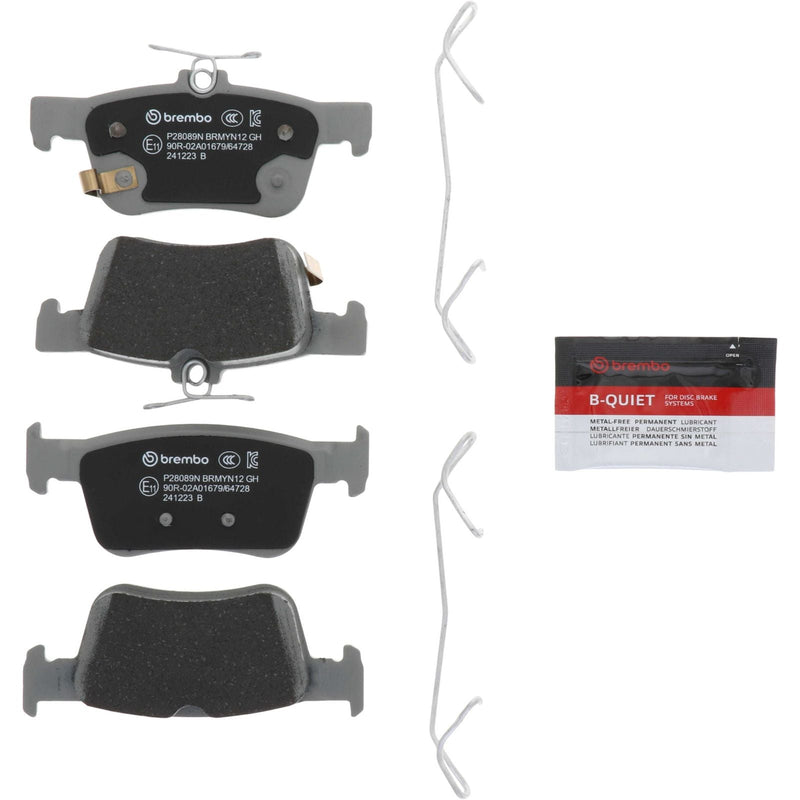 BREMBO Ceramic Rear Disc Brake Pad Set - P28089N