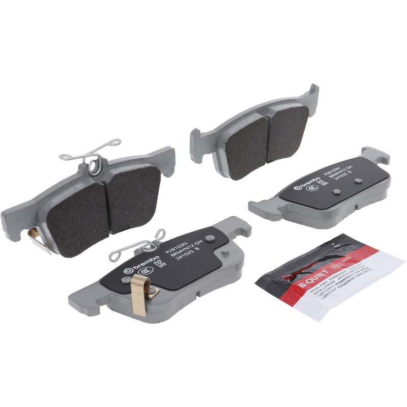 BREMBO Ceramic Rear Disc Brake Pad Set - P28103N
