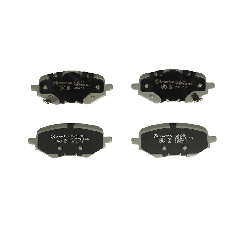 BREMBO Ceramic Rear Disc Brake Pad Set - P28107N