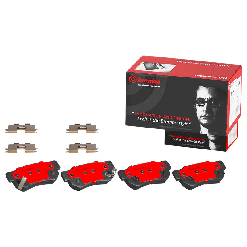 BREMBO Ceramic Rear Disc Brake Pad Set - P30014N