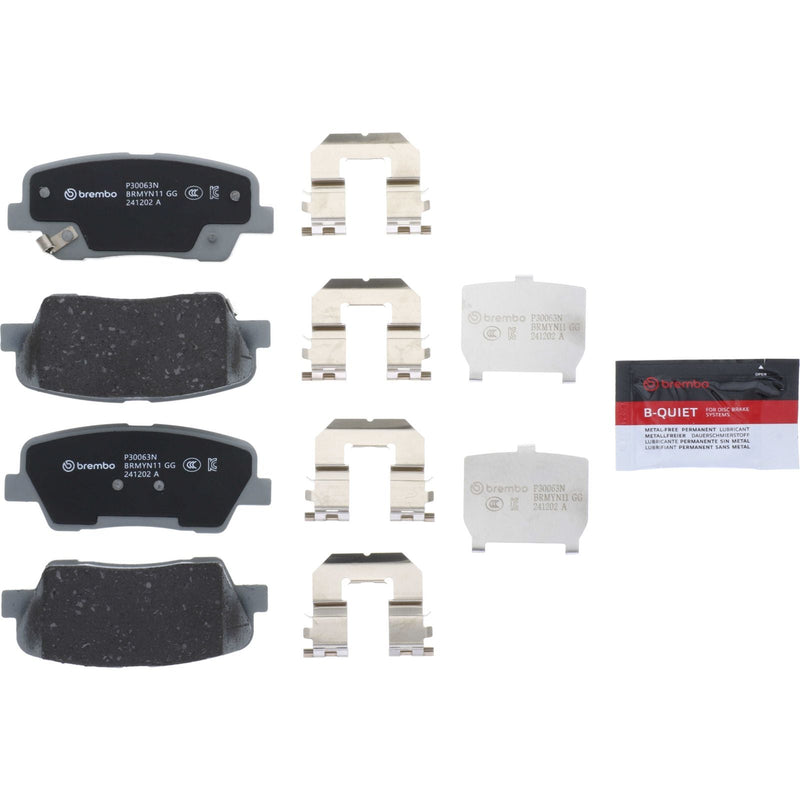 BREMBO Ceramic Rear Disc Brake Pad Set - P30063N