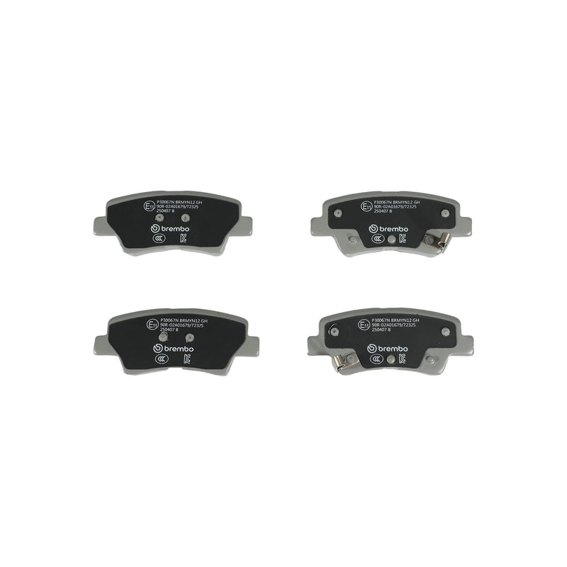 BREMBO Ceramic Rear Disc Brake Pad Set - P30067N