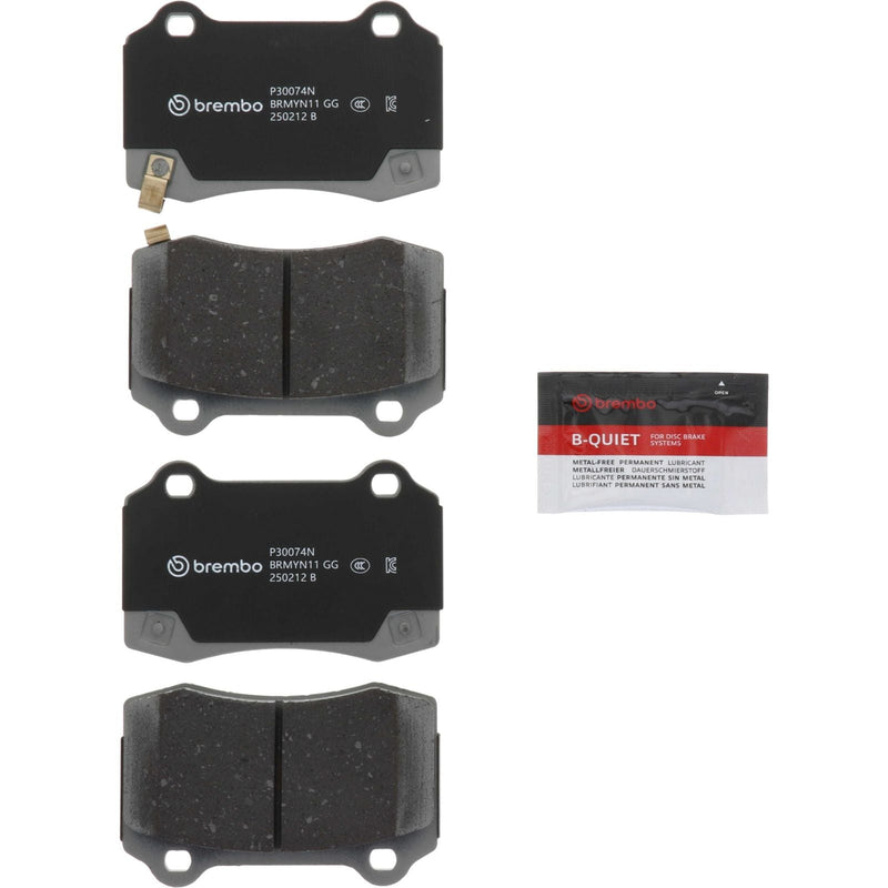 BREMBO Ceramic Rear Disc Brake Pad Set - P30074N