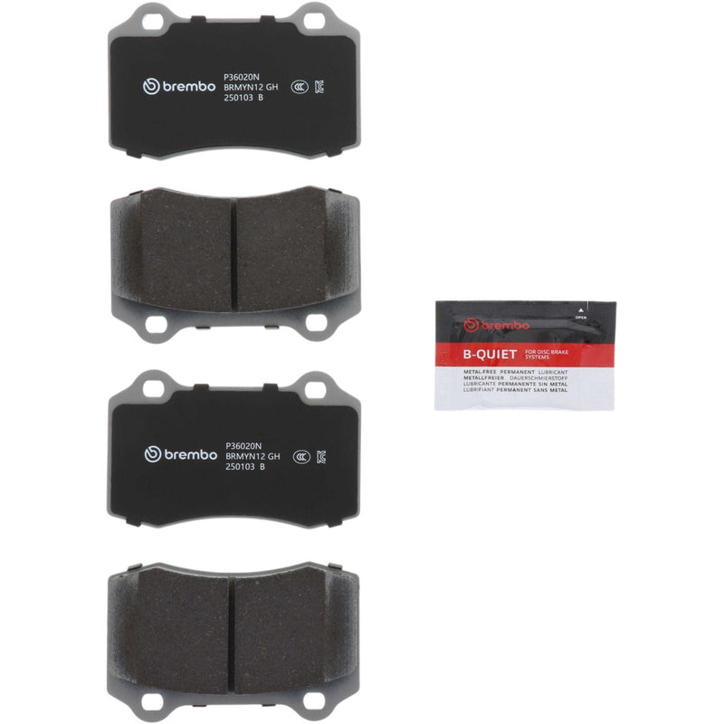 BREMBO Ceramic Rear Disc Brake Pad Set - P36020N