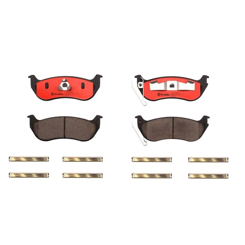 BREMBO Ceramic Rear Disc Brake Pad Set - P37009N