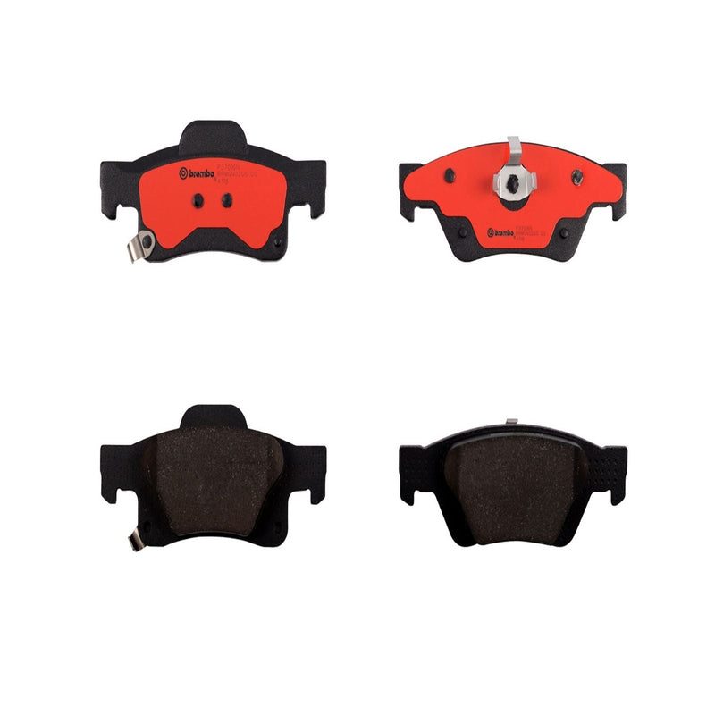 BREMBO Ceramic Rear Disc Brake Pad Set - P37016N
