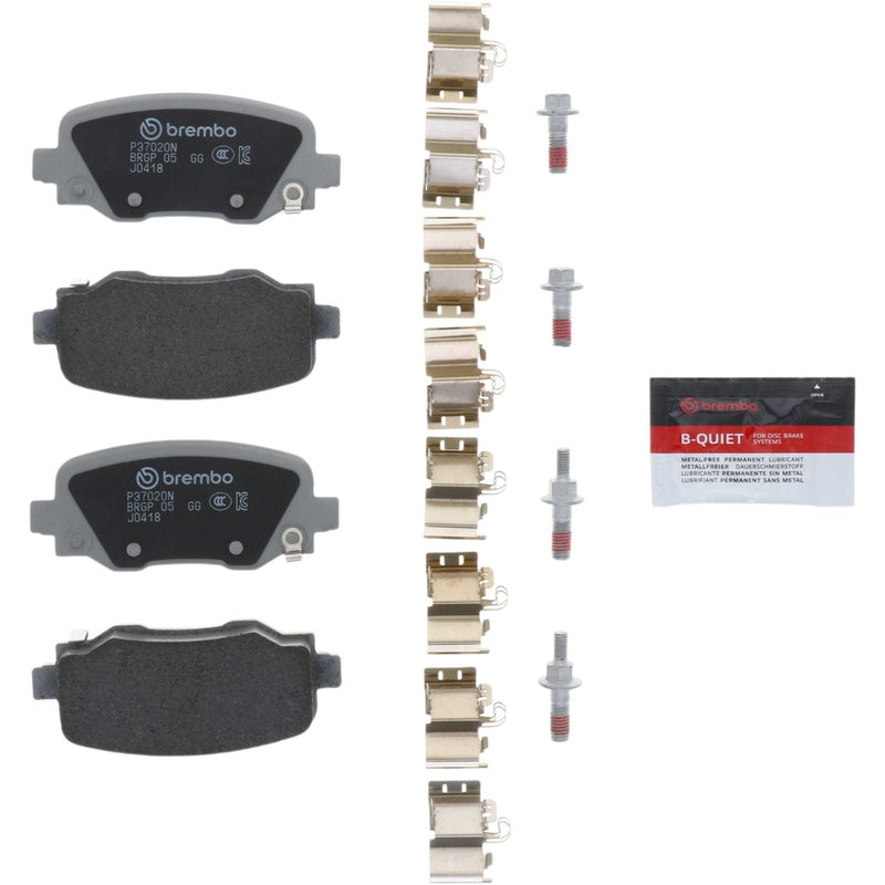 BREMBO Ceramic Rear Disc Brake Pad Set - P37020N