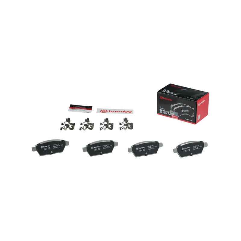 BREMBO Ceramic Rear Disc Brake Pad Set - P49051N