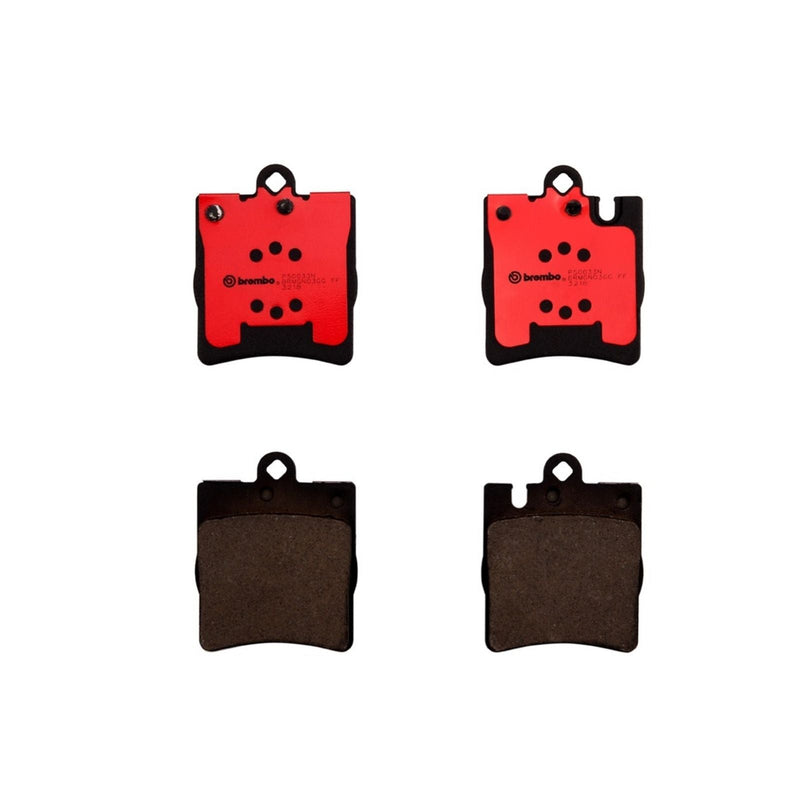 BREMBO Ceramic Rear Disc Brake Pad Set - P50033N