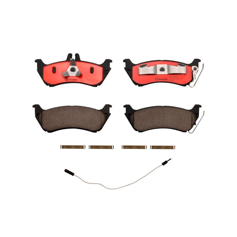 BREMBO Ceramic Rear Disc Brake Pad Set - P50044N
