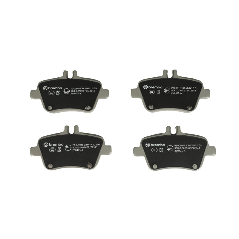 BREMBO Ceramic Rear Disc Brake Pad Set - P50091N