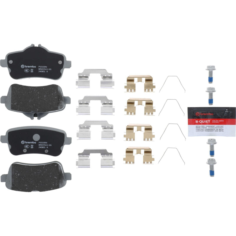 BREMBO Ceramic Rear Disc Brake Pad Set - P50100N