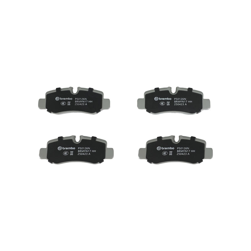 BREMBO Ceramic Rear Disc Brake Pad Set - P50126N