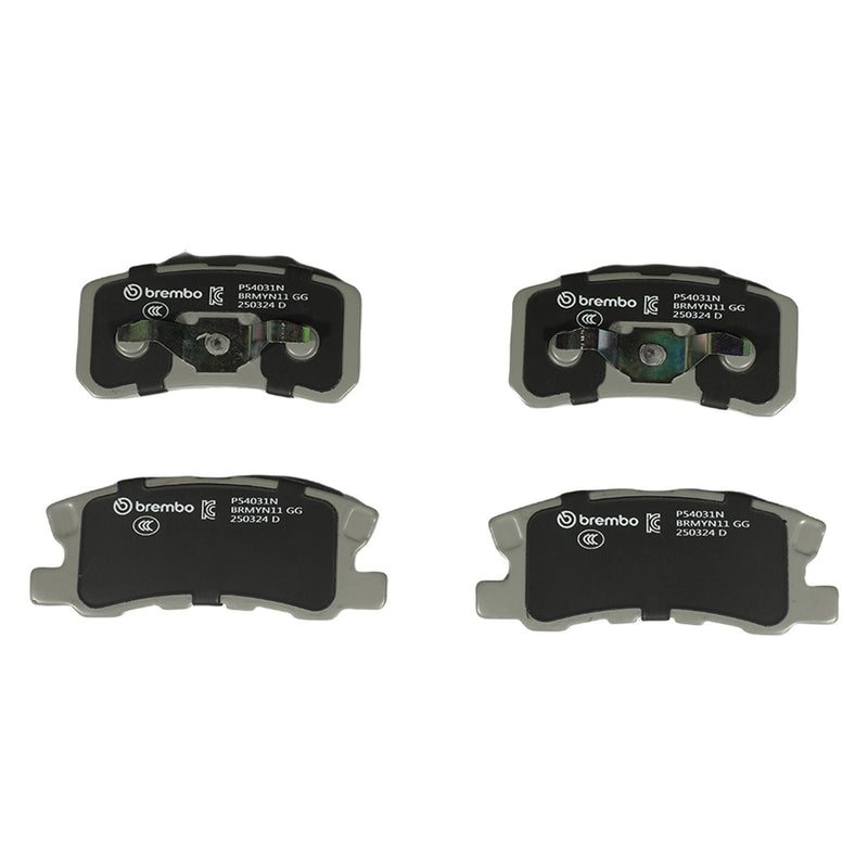 BREMBO Ceramic Rear Disc Brake Pad Set - P54031N