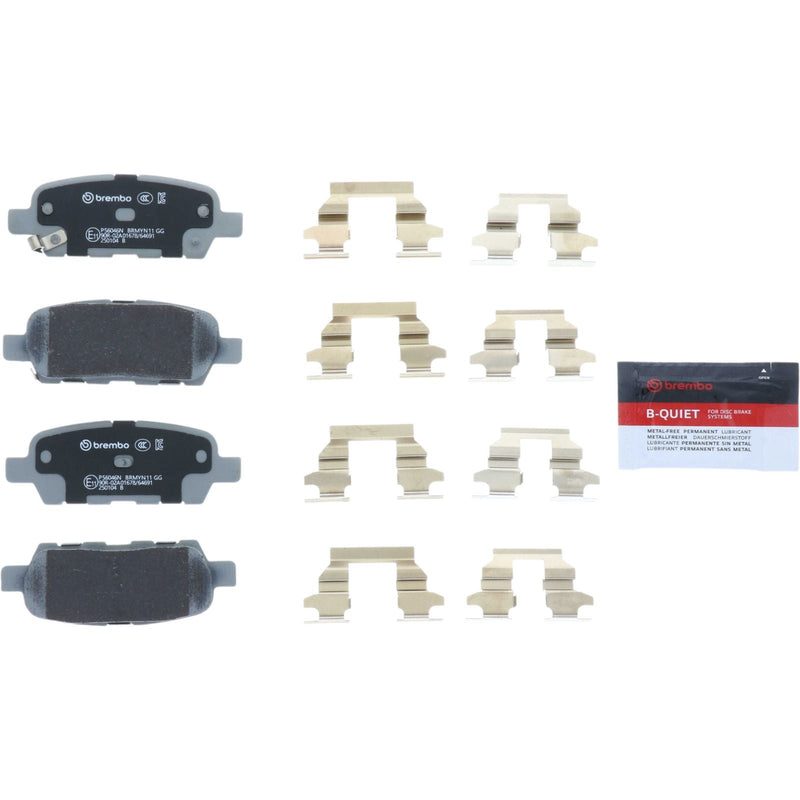 BREMBO Ceramic Rear Disc Brake Pad Set - P56046N