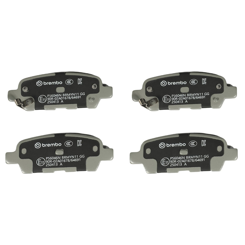 BREMBO Ceramic Rear Disc Brake Pad Set - P56046N