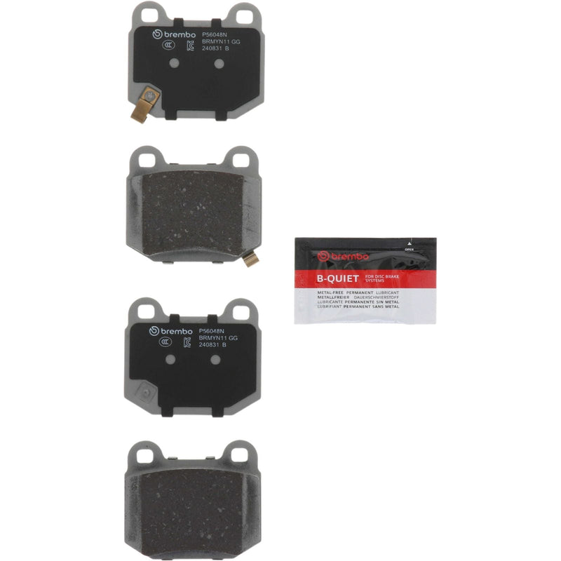 BREMBO Ceramic Rear Disc Brake Pad Set - P56048N