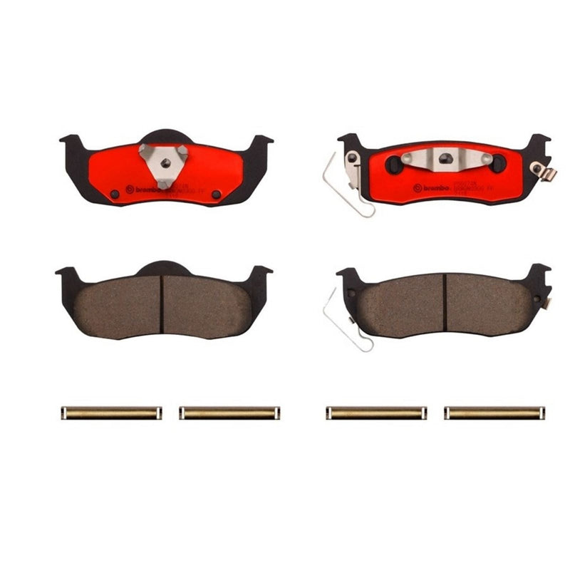 BREMBO Ceramic Rear Disc Brake Pad Set - P56074N