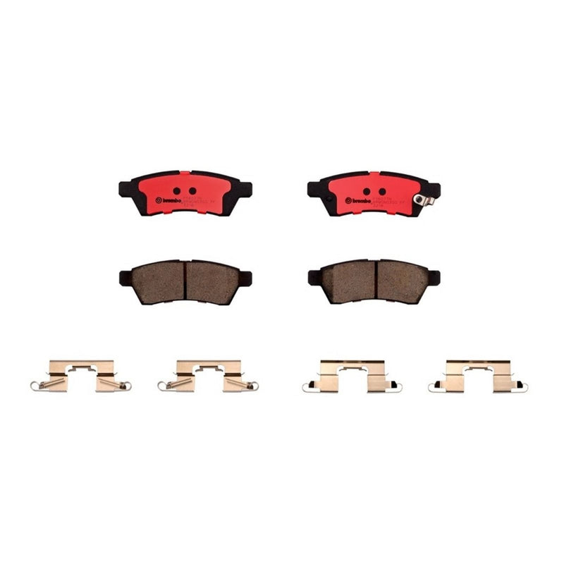 BREMBO Ceramic Rear Disc Brake Pad Set - P56077N