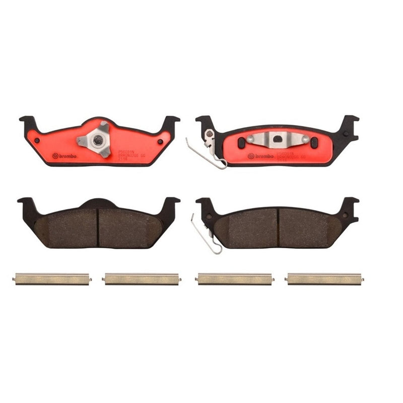 BREMBO Ceramic Rear Disc Brake Pad Set - P56091N
