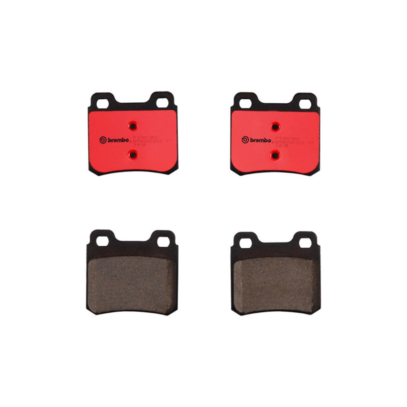 BREMBO Ceramic Rear Disc Brake Pad Set - P59018N