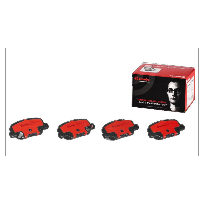 BREMBO Ceramic Rear Disc Brake Pad Set - P61111N