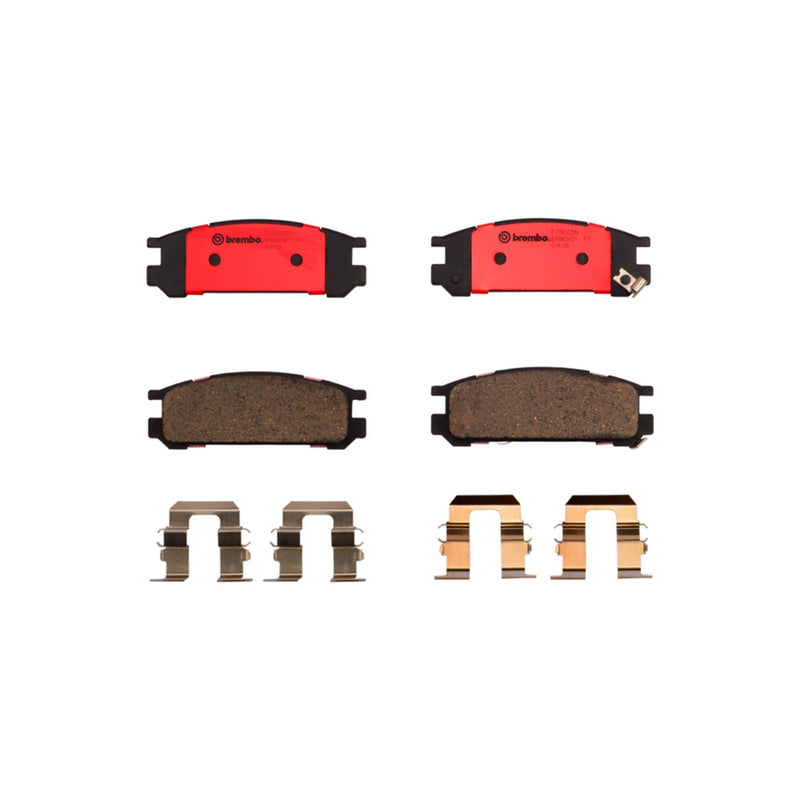 BREMBO Ceramic Rear Disc Brake Pad Set - P78005N