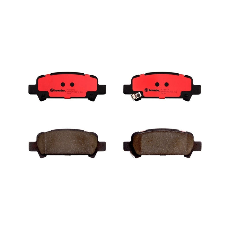 BREMBO Ceramic Rear Disc Brake Pad Set - P78011N