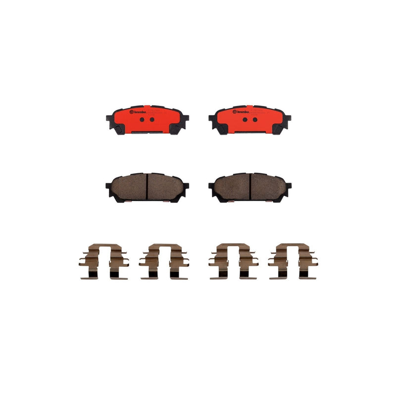 BREMBO Ceramic Rear Disc Brake Pad Set - P78014N