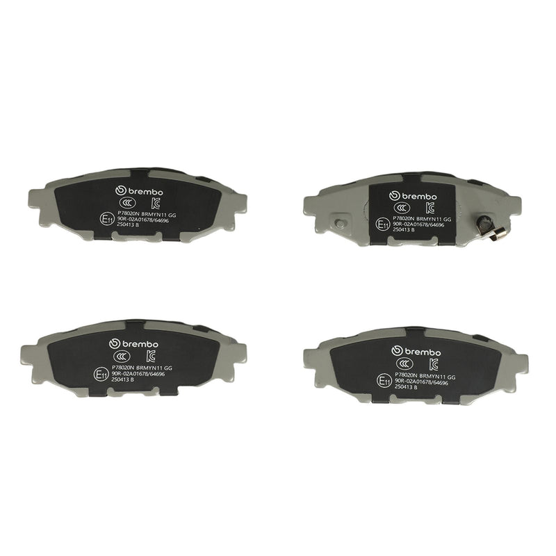 BREMBO Ceramic Rear Disc Brake Pad Set - P78020N