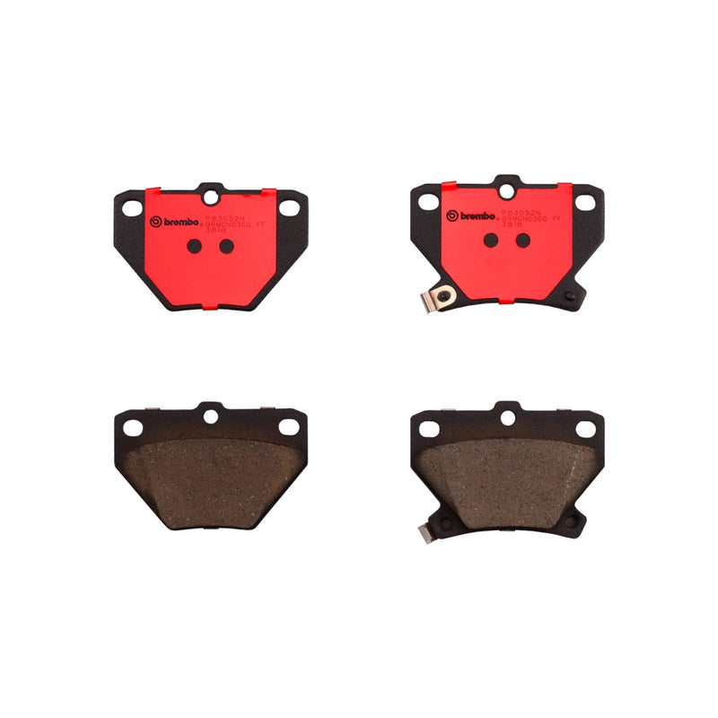 BREMBO Ceramic Rear Disc Brake Pad Set - P83052N