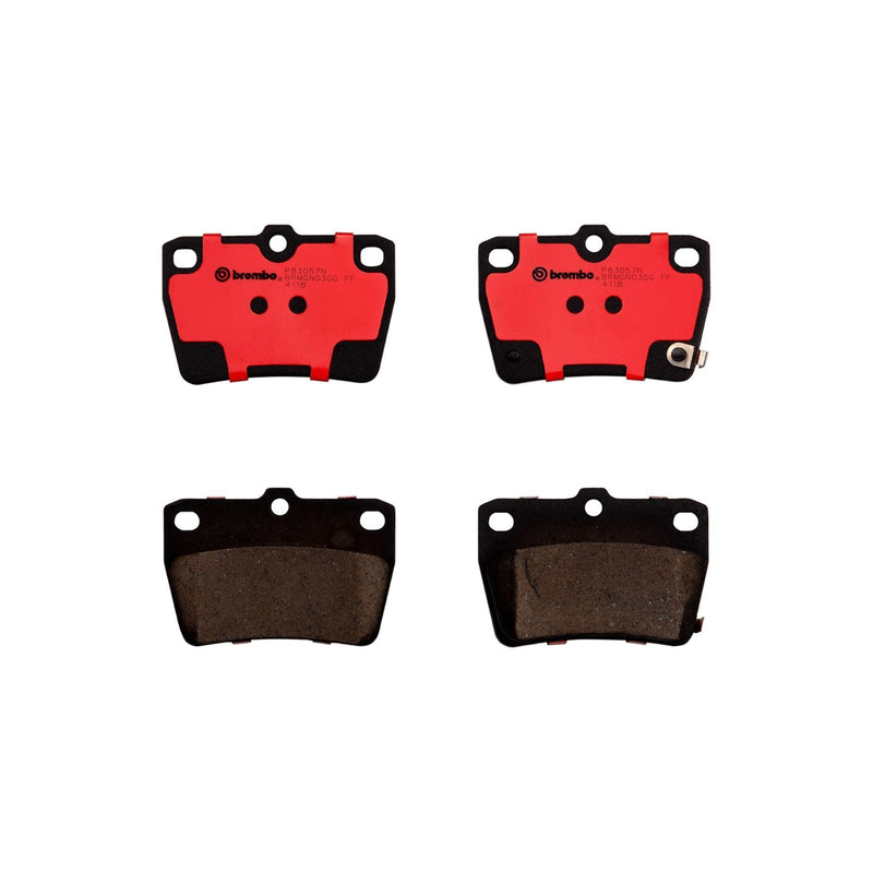 BREMBO Ceramic Rear Disc Brake Pad Set - P83057N