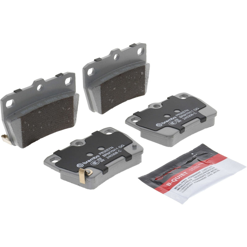 BREMBO Ceramic Rear Disc Brake Pad Set - P83057N