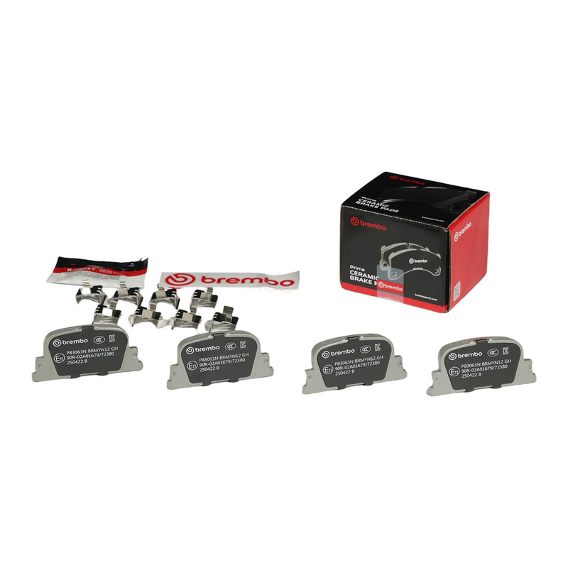 BREMBO Ceramic Rear Disc Brake Pad Set - P83063N