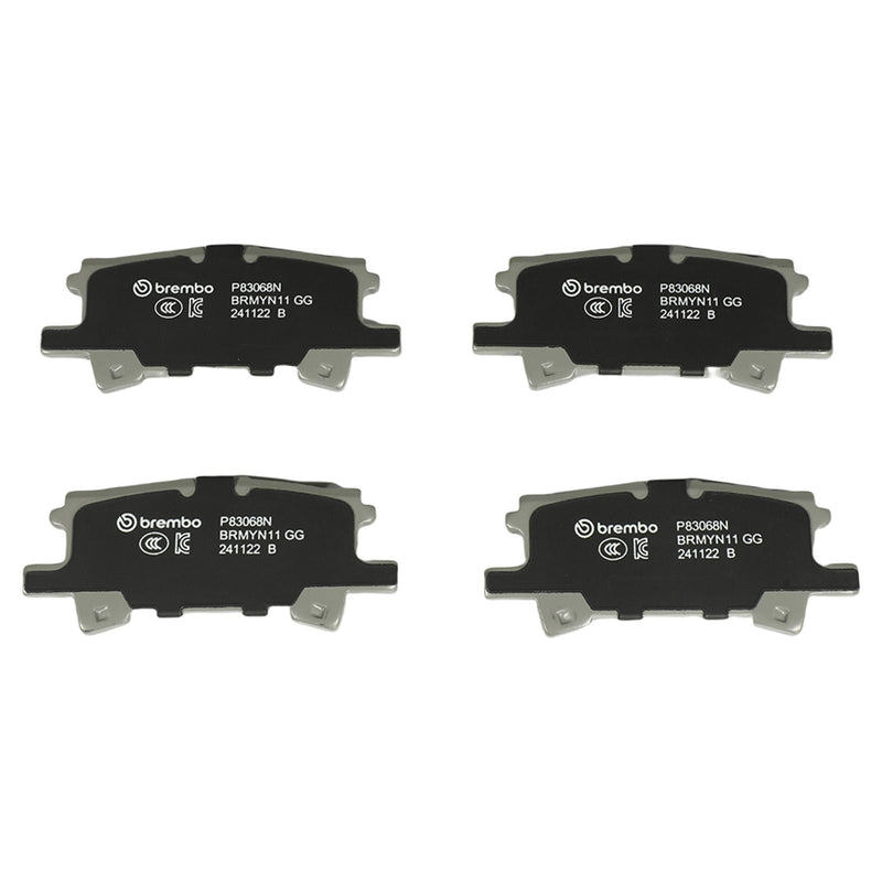 BREMBO Ceramic Rear Disc Brake Pad Set - P83068N