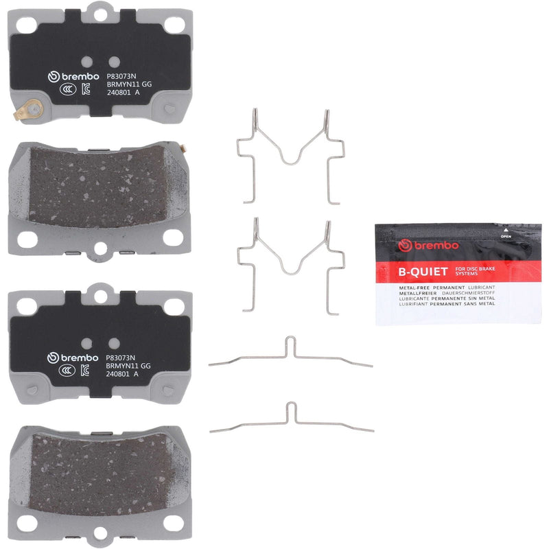 BREMBO Ceramic Rear Disc Brake Pad Set - P83073N