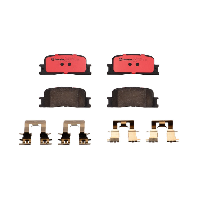 BREMBO Ceramic Rear Disc Brake Pad Set - P83088N