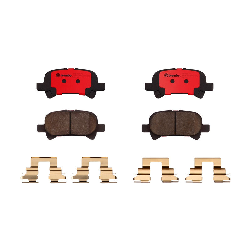 BREMBO Ceramic Rear Disc Brake Pad Set - P83110N