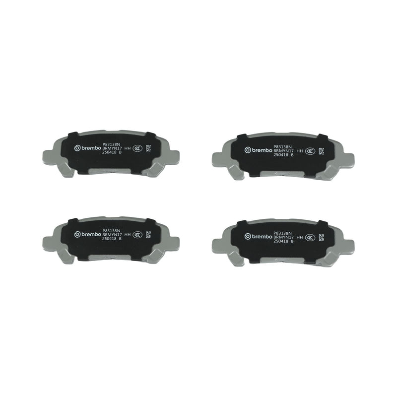BREMBO Ceramic Rear Disc Brake Pad Set - P83138N