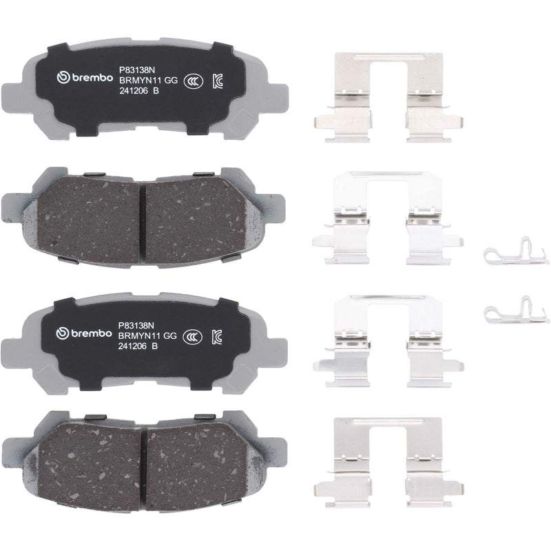 BREMBO Ceramic Rear Disc Brake Pad Set - P83138N