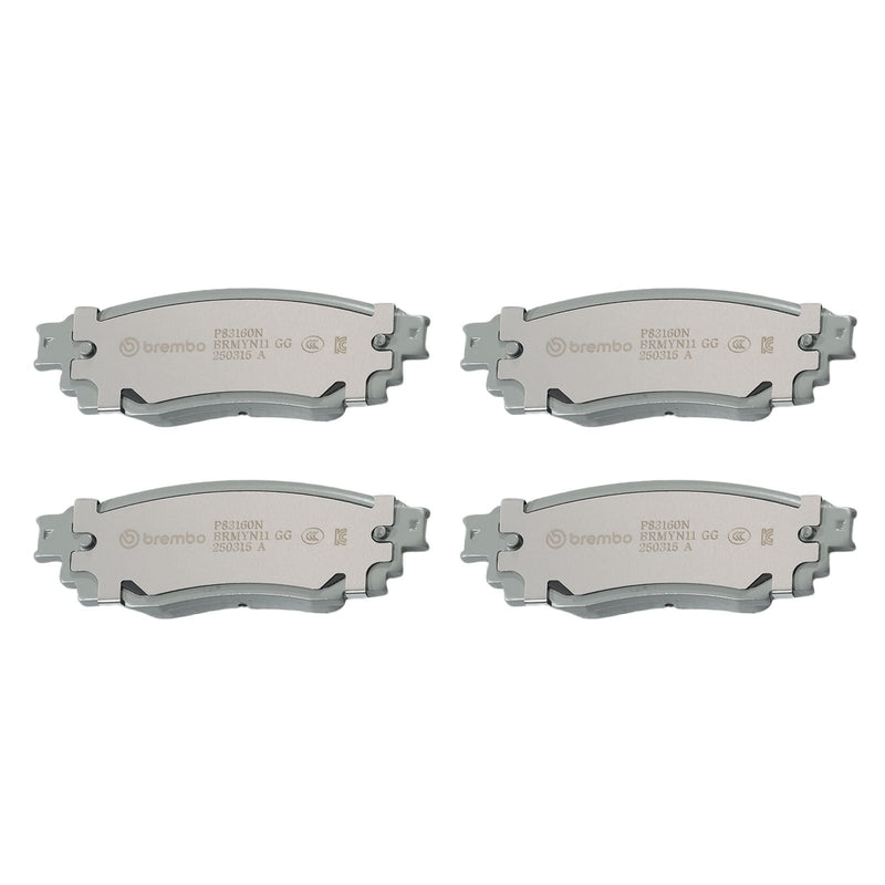 BREMBO Ceramic Rear Disc Brake Pad Set - P83160N