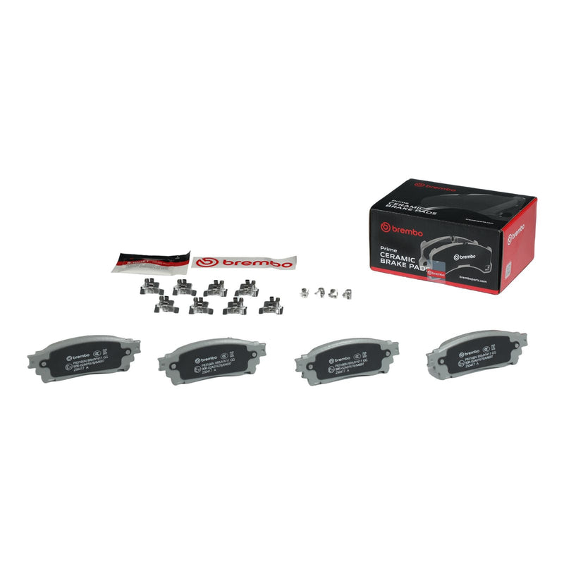 BREMBO Ceramic Rear Disc Brake Pad Set - P83166N