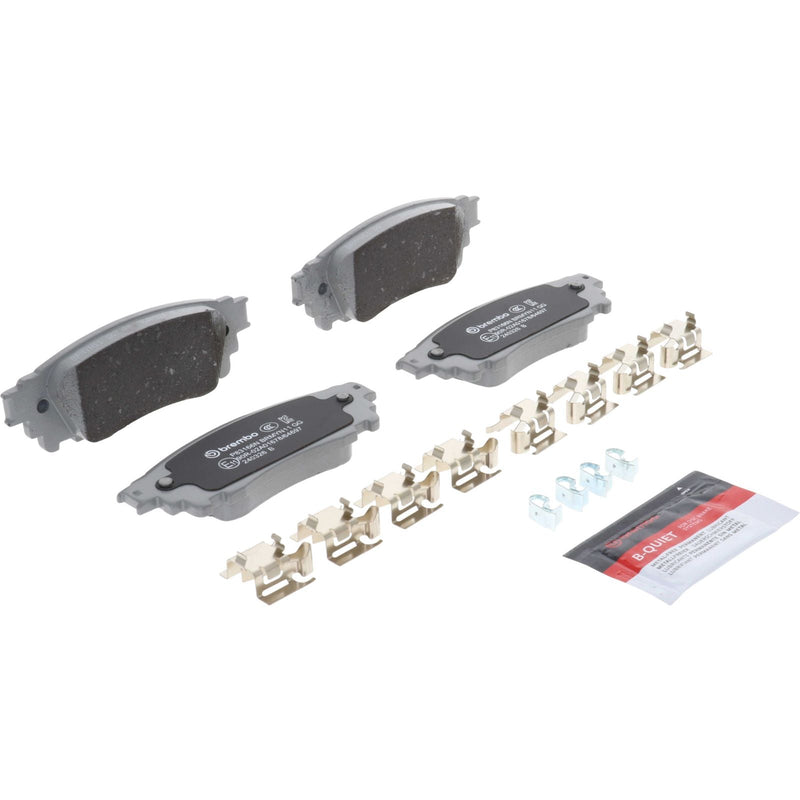 BREMBO Ceramic Rear Disc Brake Pad Set - P83166N