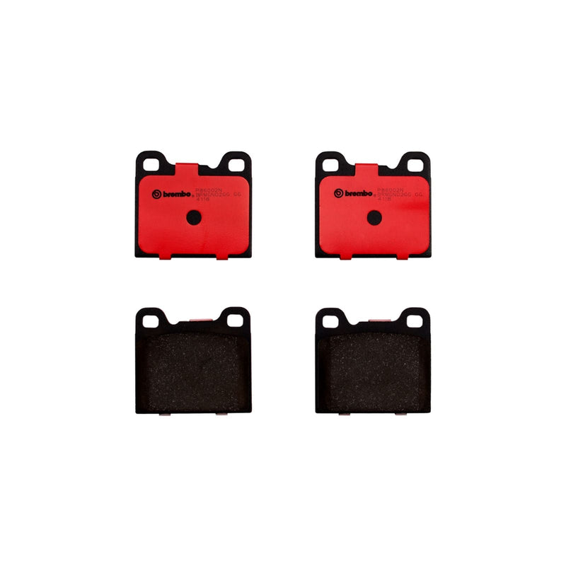 BREMBO Ceramic Rear Disc Brake Pad Set - P86002N