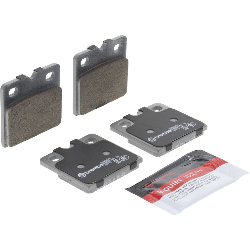 BREMBO Ceramic Rear Parking Brake Disc Brake Pad Set - P02001N