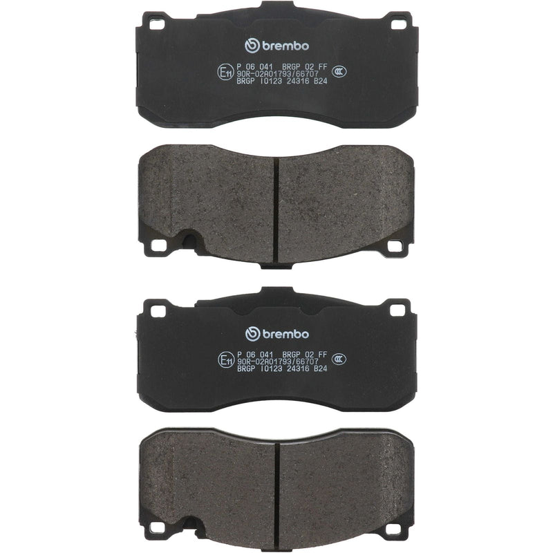 PRIME Low-Met Front Disc Brake Pad Set - P06041